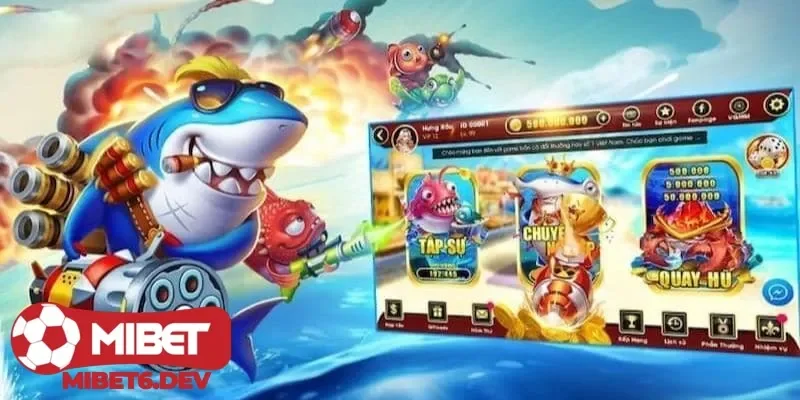 Bắn cá koi đưa người chơi lạc vào không gian đầy màu sắc phương Đông