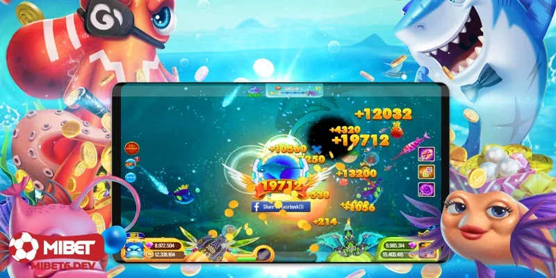 Các loại vũ khí trong app săn cá đổi thưởng