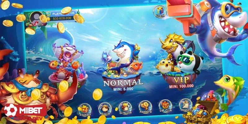 Cổng game bắn cá và sự đa dạng trong các phiên bản